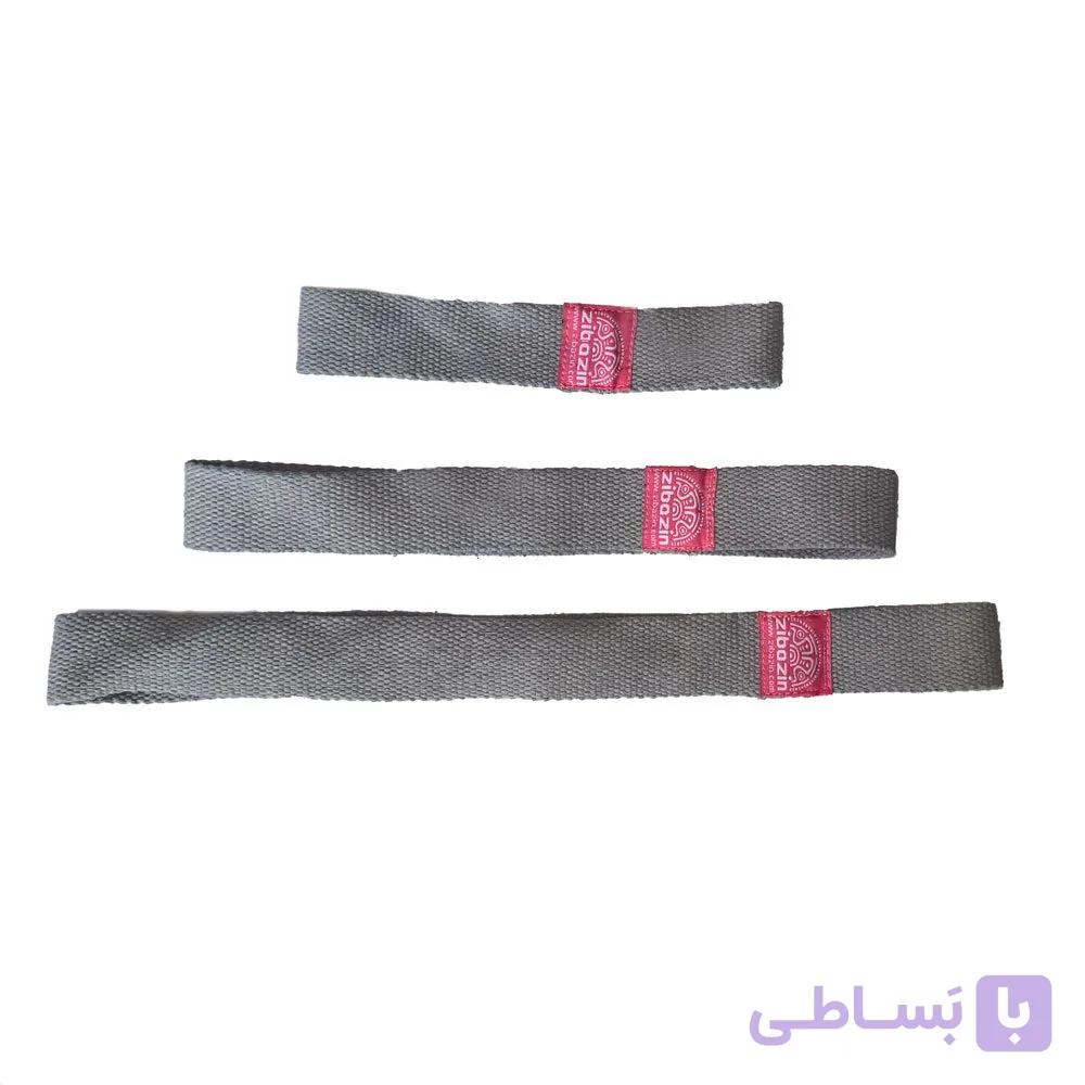 ست پک لوپ بند یوگا :طوسی + کیسه نخی رایگان — تصویر 1
