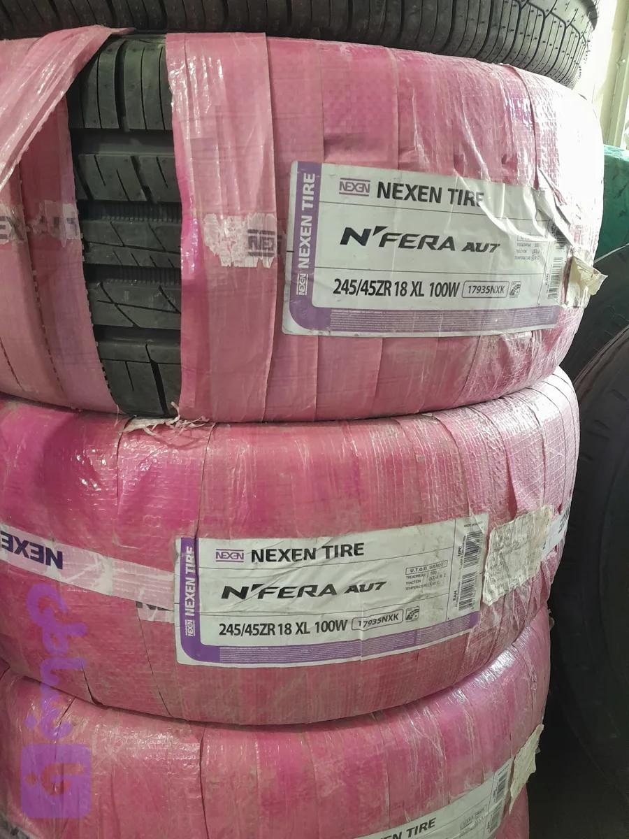 لاستیک نکسن 245/45R18گلNfra AU7