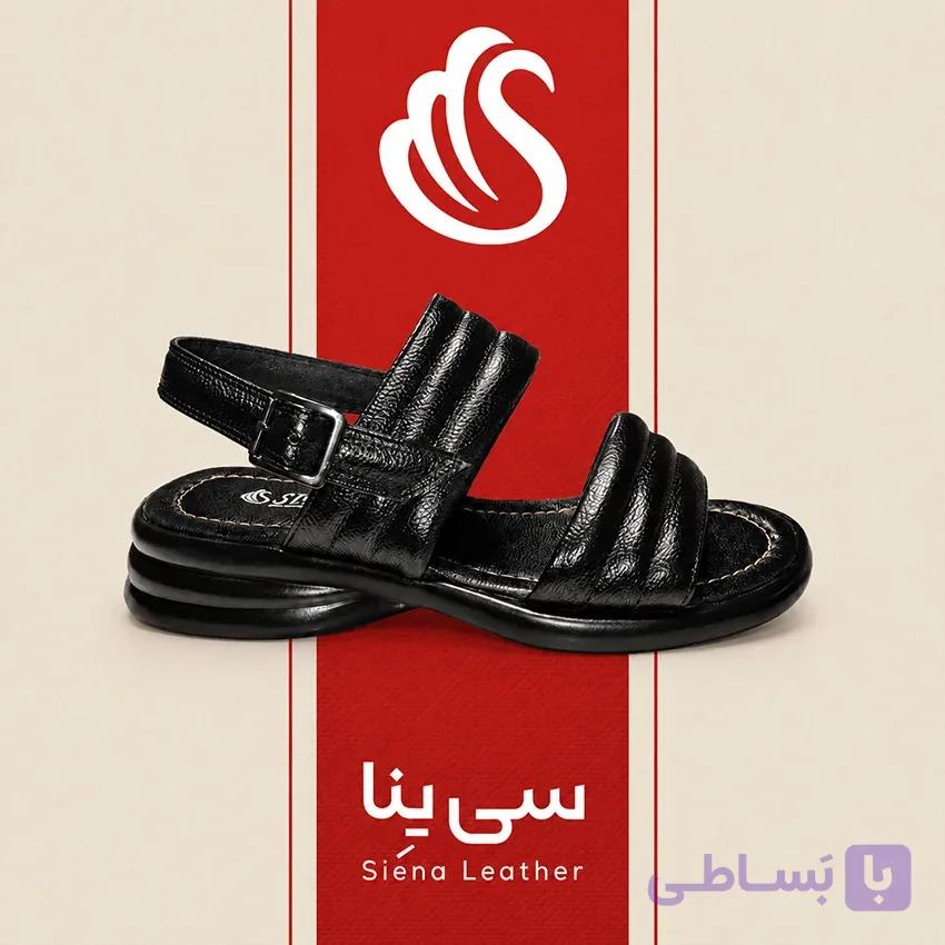 صندل طبی راحتی کد 090 – چرم طبیعی در سه رنگ با زیره PU سبک
