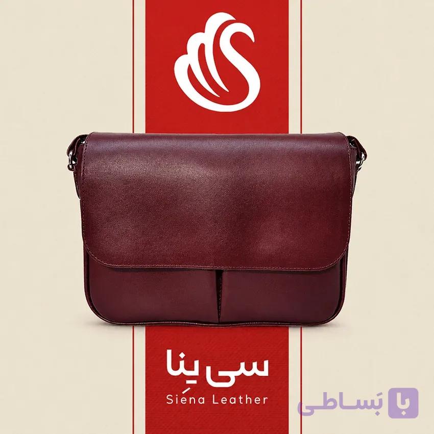 کیف تمام چرم اسپرت کد 875 – سه رنگ، بند بلند و جیب داخلی
