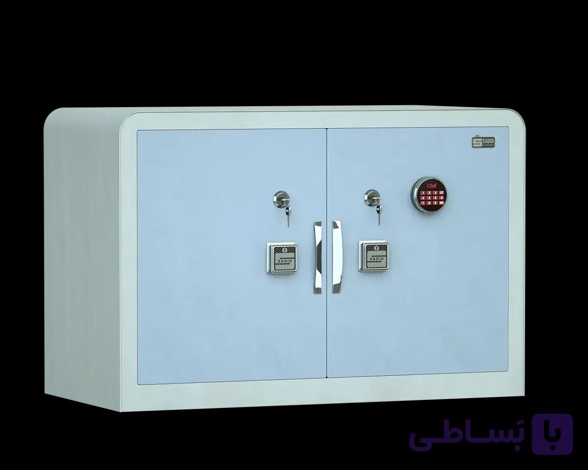 گاوصندوق طلافروشی نسوز و ضدسرقت مدل زیرویترینی 800V pro — تصویر 1