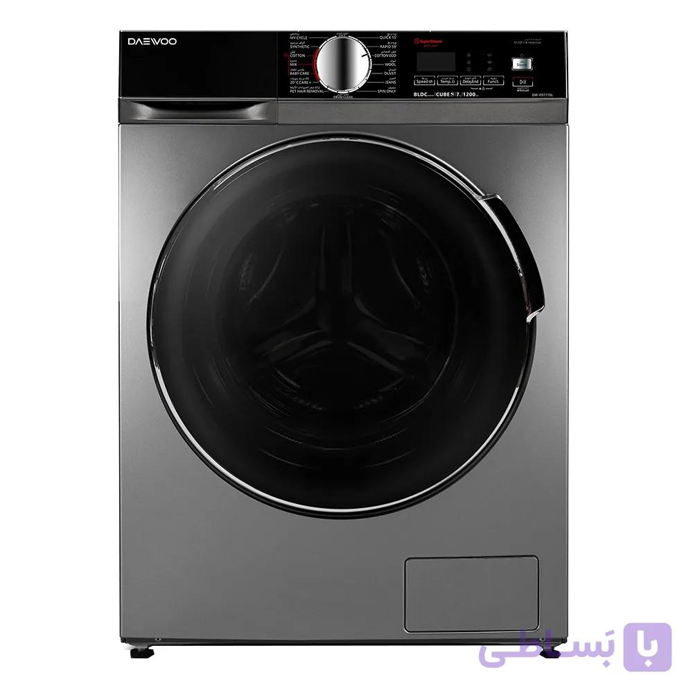ماشین لباسشویی 7 کیلوگرم اتوماتیک دوو مدل DW-F0791 — تصویر 1