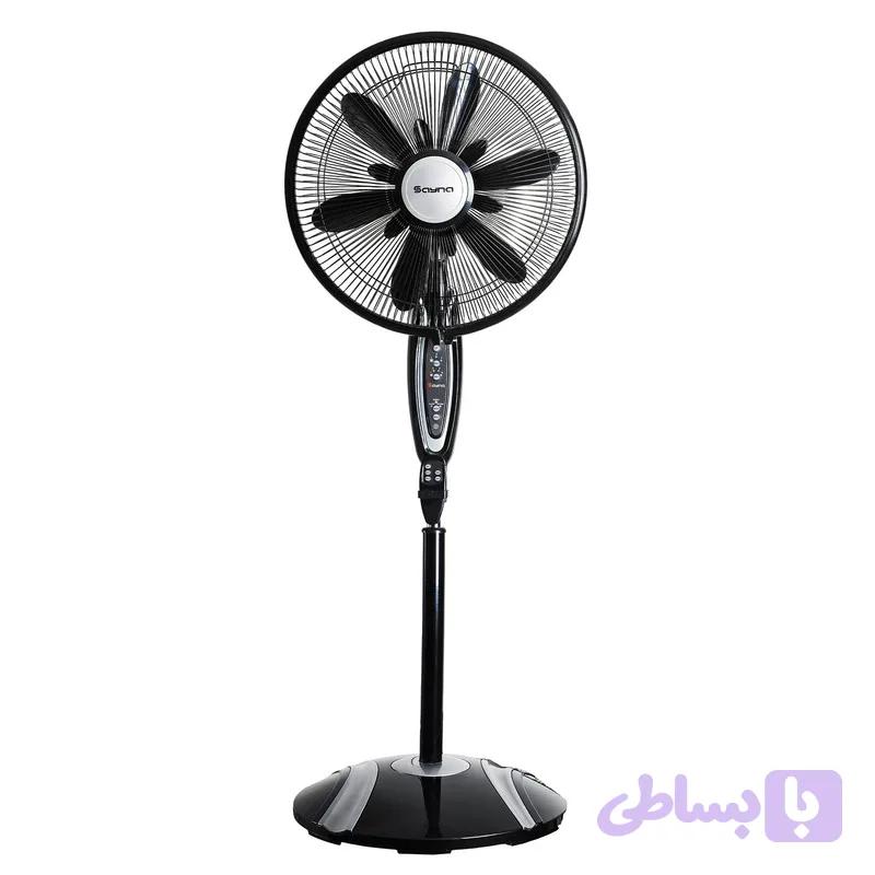 پنکه ایستاده ساینا مدل CALMO WAVE کالمو ویو سینوسی چند منظوره 60 وات