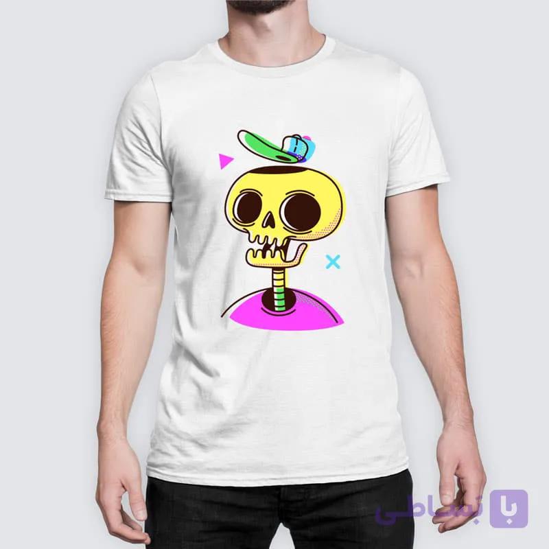 تیشرت طرح اسکلت فانتزی کد:SKULL-1024-FUN — تصویر 1