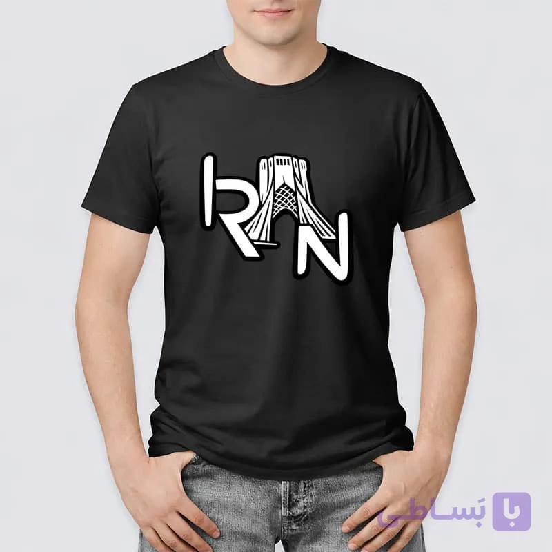 تیشرت خاص طرح برج آزادی کد:AZADI-10152-TSHIRT — تصویر 1