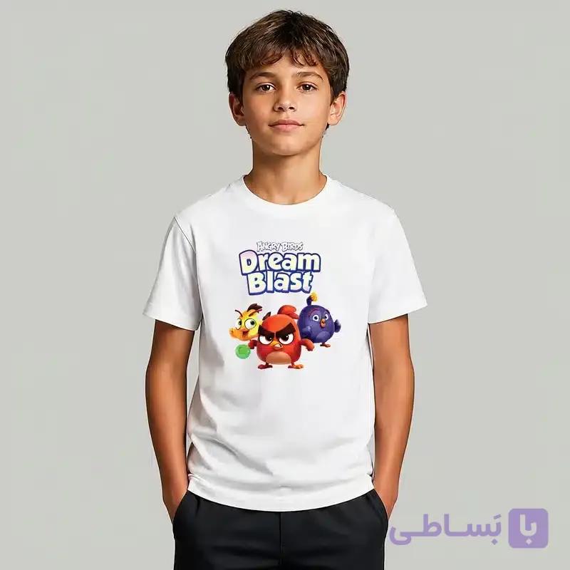 تیشرت بچه‌گانه مدل Angry Birds Dream Blast  |  کد 10172 — تصویر 1