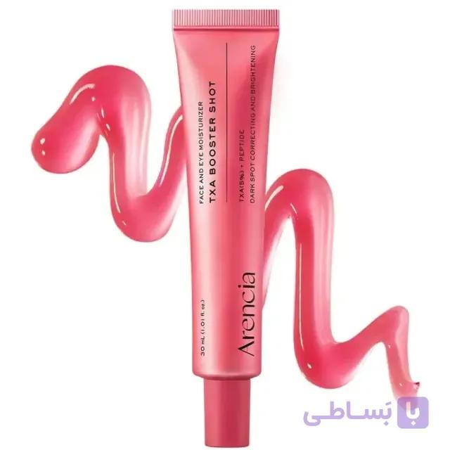 بوستر سرم ضدلک و روشن کننده TXA صورت و دور چشم آرنسیا Arencia مدل Booster ShotArencia TXA Booster Shot — تصویر 1