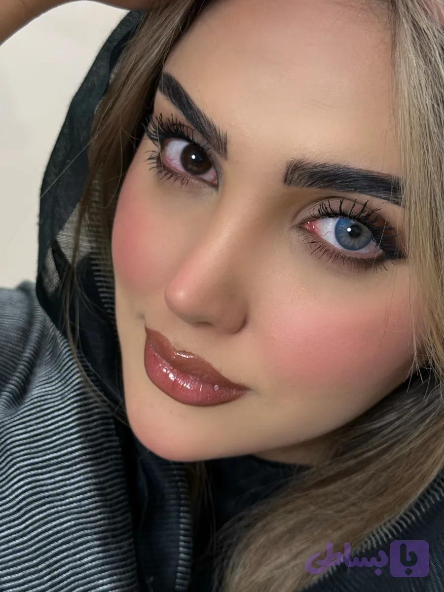 طوسی آبی سایه دار