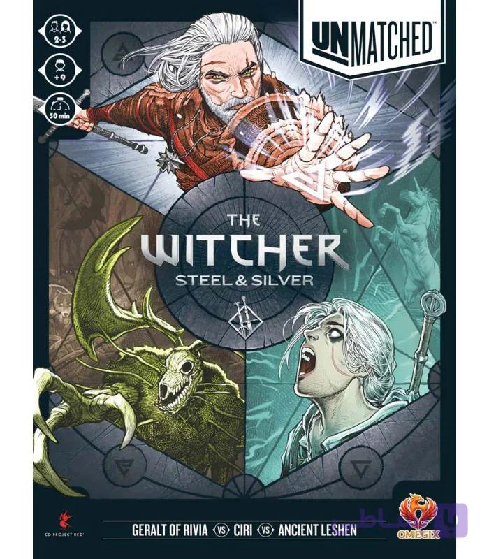 بازی فکری ایرانی مدل بی همتا آنمچد ویچر پولاد و نقره (Unmatched: The Witcher Steel and Silver)