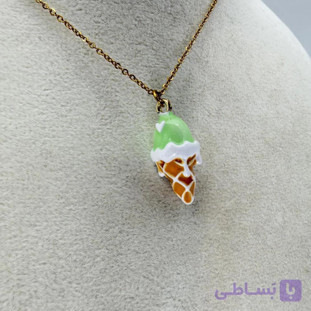 گردنبند دخترانه پینترستی ترند کد 28209 — تصویر 1