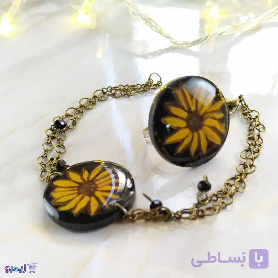 نیم‌ست طرح آفتابگردون — تصویر 1