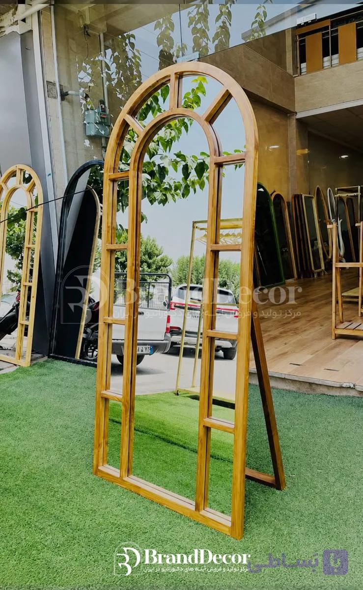 آینه قدی مدل پنجره نما پایه دار — تصویر 1