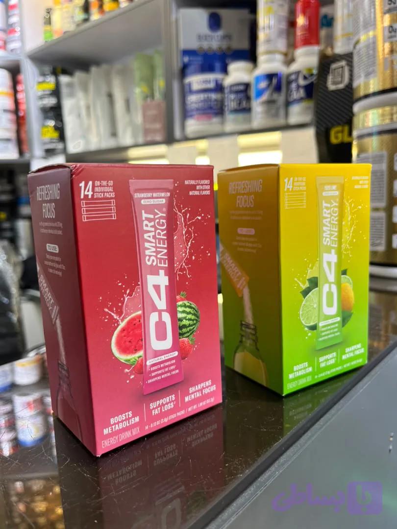 پمپ سی فور ساشه‌ای (Cellucor C4 Smart Energy Stick Packs)