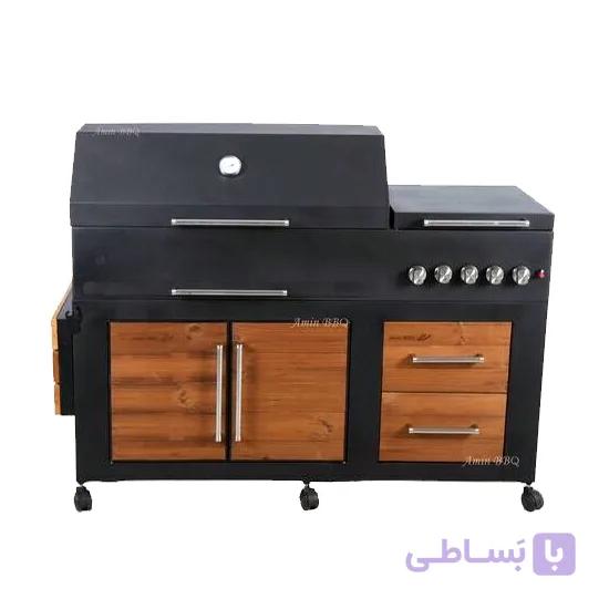 باربیکیو مدل Amin BBQ BWRC-140 | زیمکالا