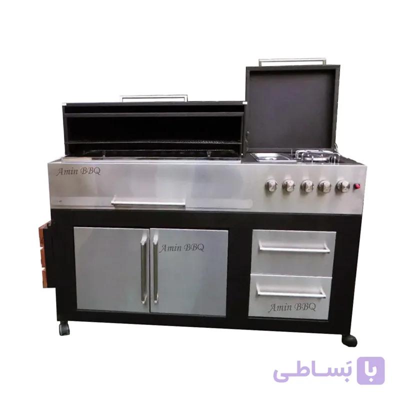 باربیکیو مدل Amin BBQ BSRC-140 | زیمکالا