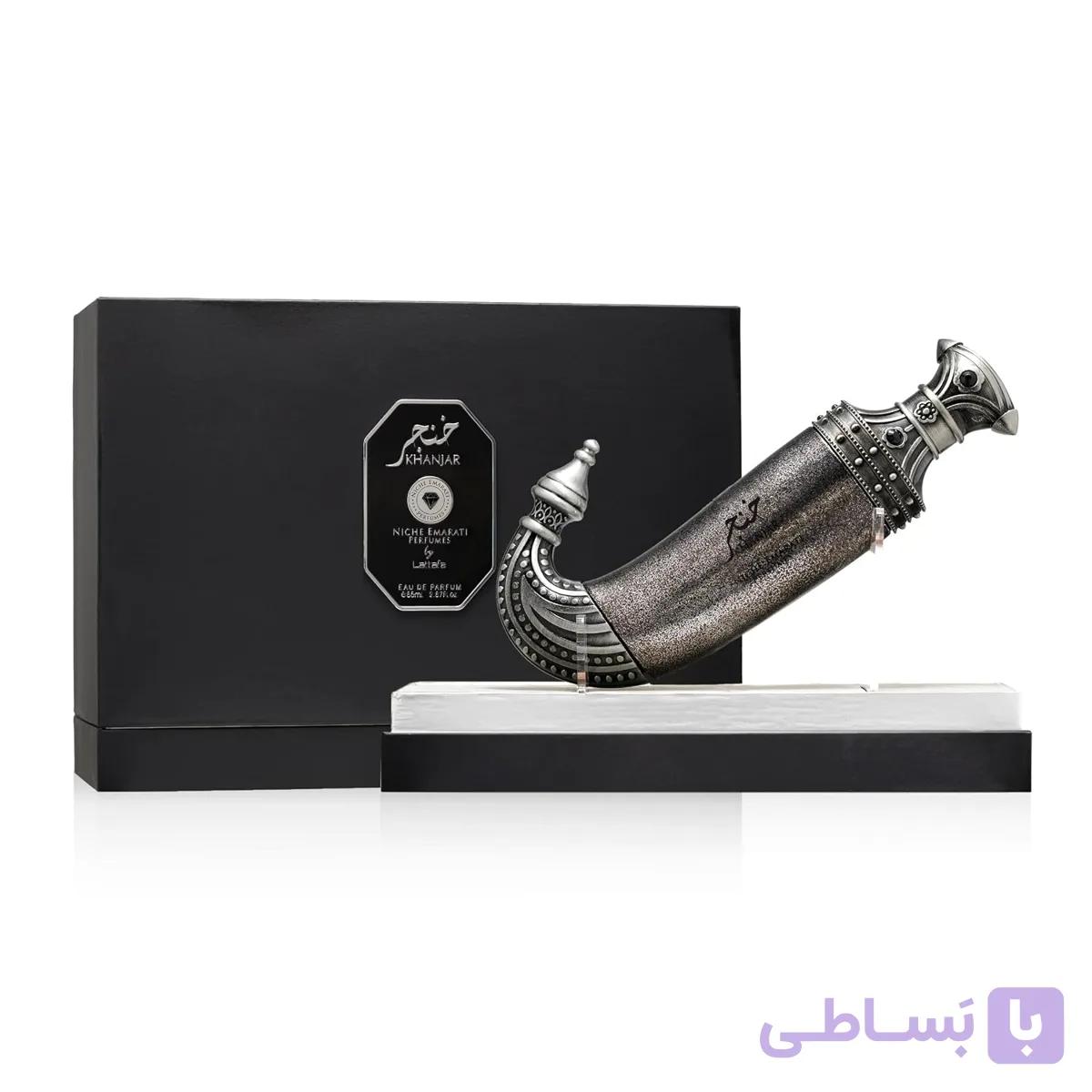 عطر مردانه لطافه خنجر مدل Lattafa Khanjar حجم 85 میل — تصویر 1