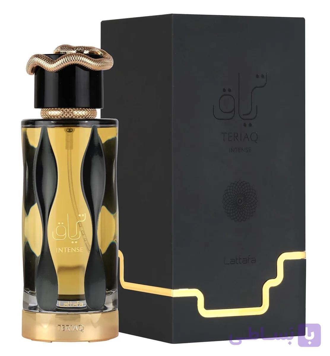 عطر زنانه و مردانه لطافه تریاق اینتنس مدل Teriaq حجم 100 میل — تصویر 1