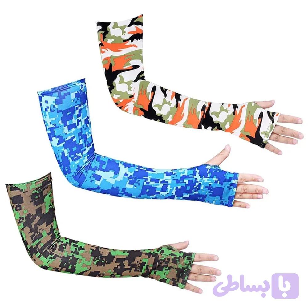 و قیمت ساق دست خنک کننده یو وی (مخصوص موتورسواری و رانندگی) — تصویر 1