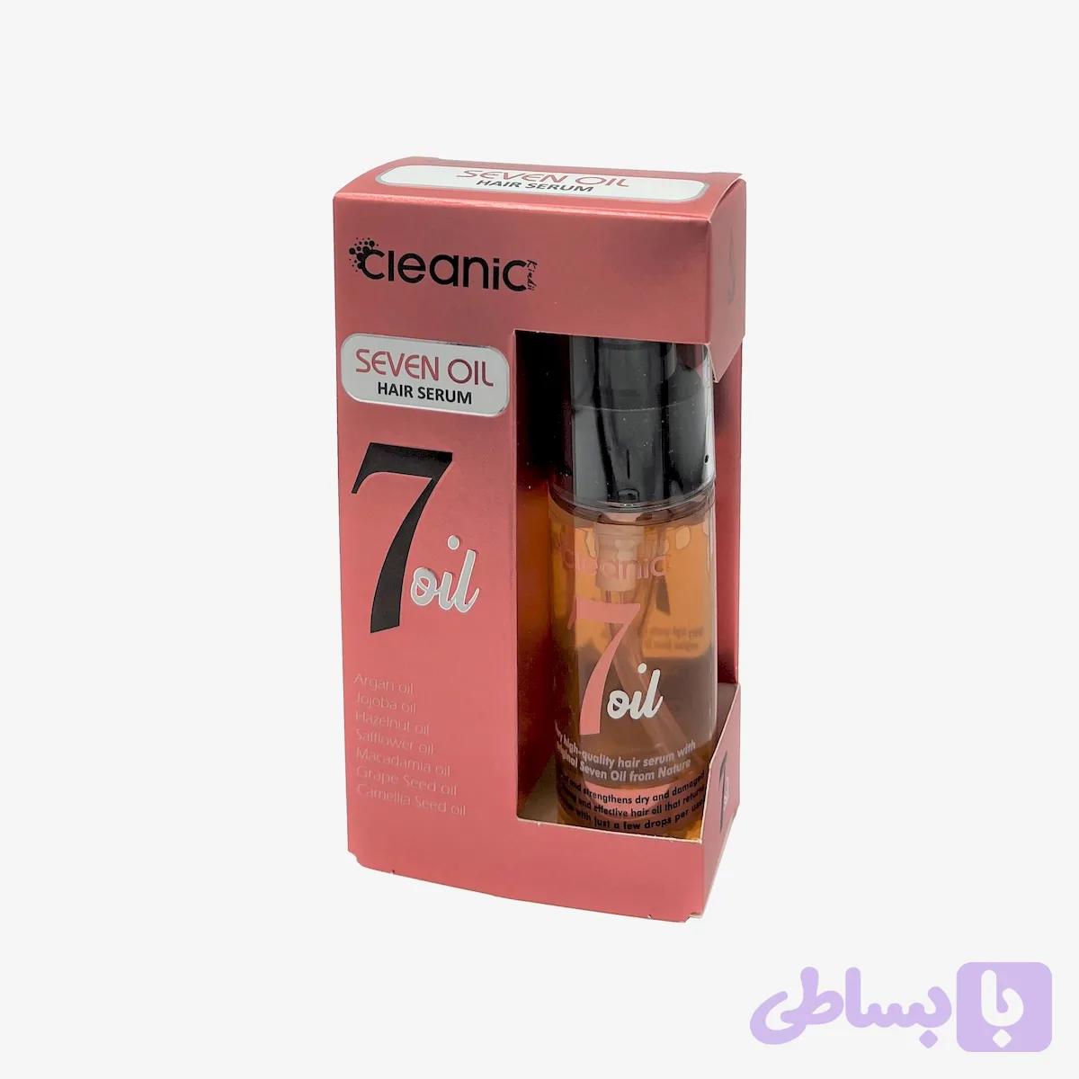 سرم مو هفت روغن کلینیک مدل seven oil
