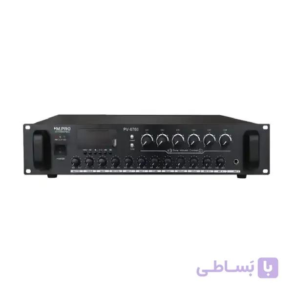 آمپلی فایر اهمی ولتی ام پرو MPRO PV-6760 — تصویر 1