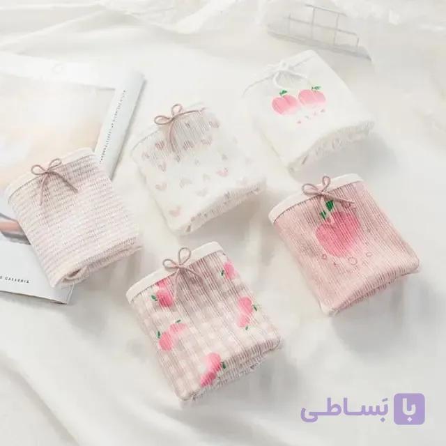 شورت‌‌ زنانه فانتزی طرح هلو — تصویر 1