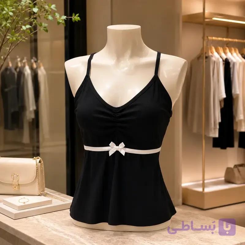 نیم تنه نخی بند دار — تصویر 1