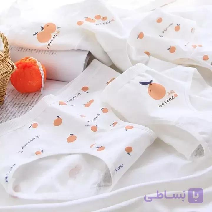 شورت‌‌ زنانه فانتزی طرح گل و میوه — تصویر 1