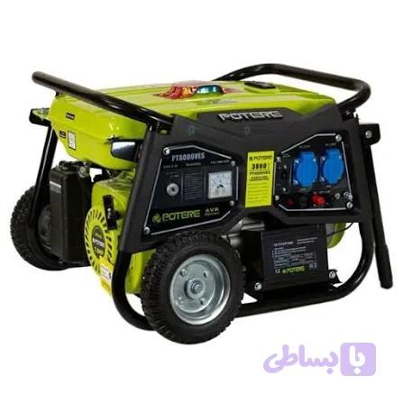 موتور برق ۳۸۰۰ پوتر استارتی و چرخدار