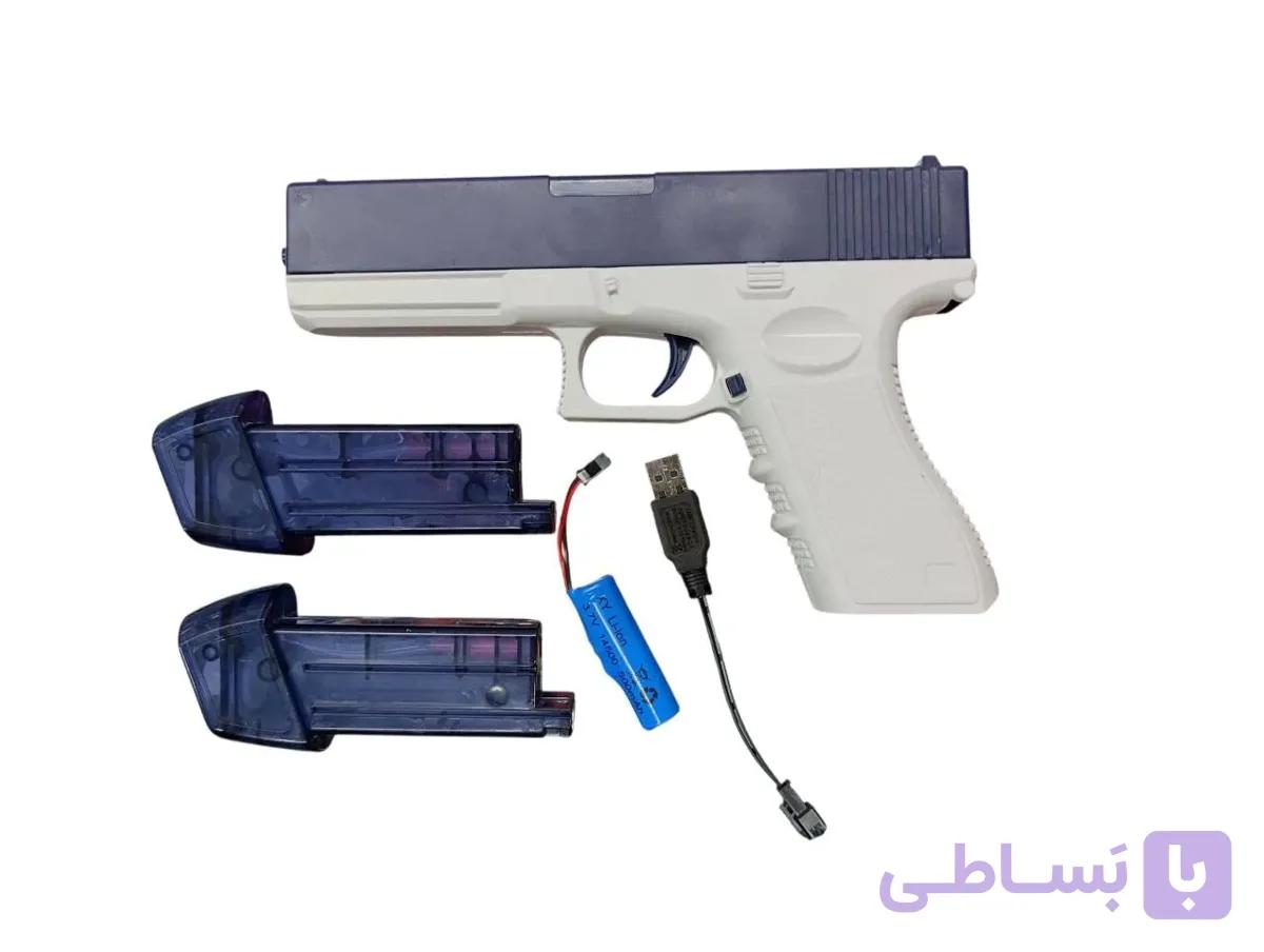 اسباب بازی کلت آبپاش شارژی با دو خشاب مجزا اتوماتیک مدل۵۱۸ — تصویر 1