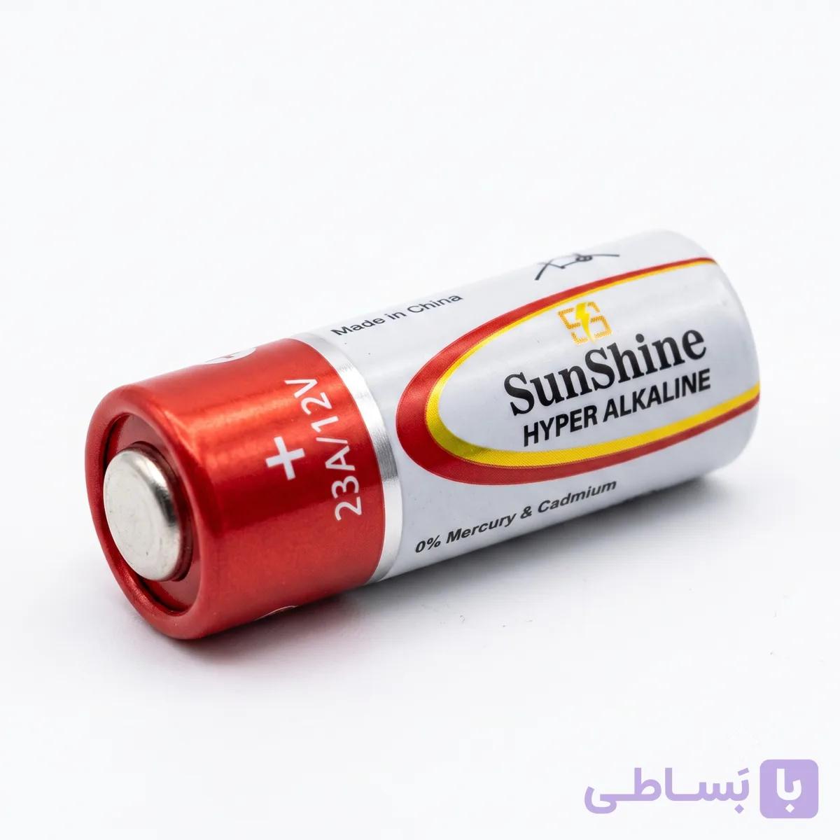 باتری A23 ریموتی کارتی 1 عددی هایپر آلکالاین سان شاین-عمده