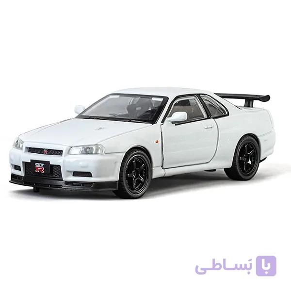 ماکت ماشین فلزی مدل Nissan Skyline GTR R34 — تصویر 1