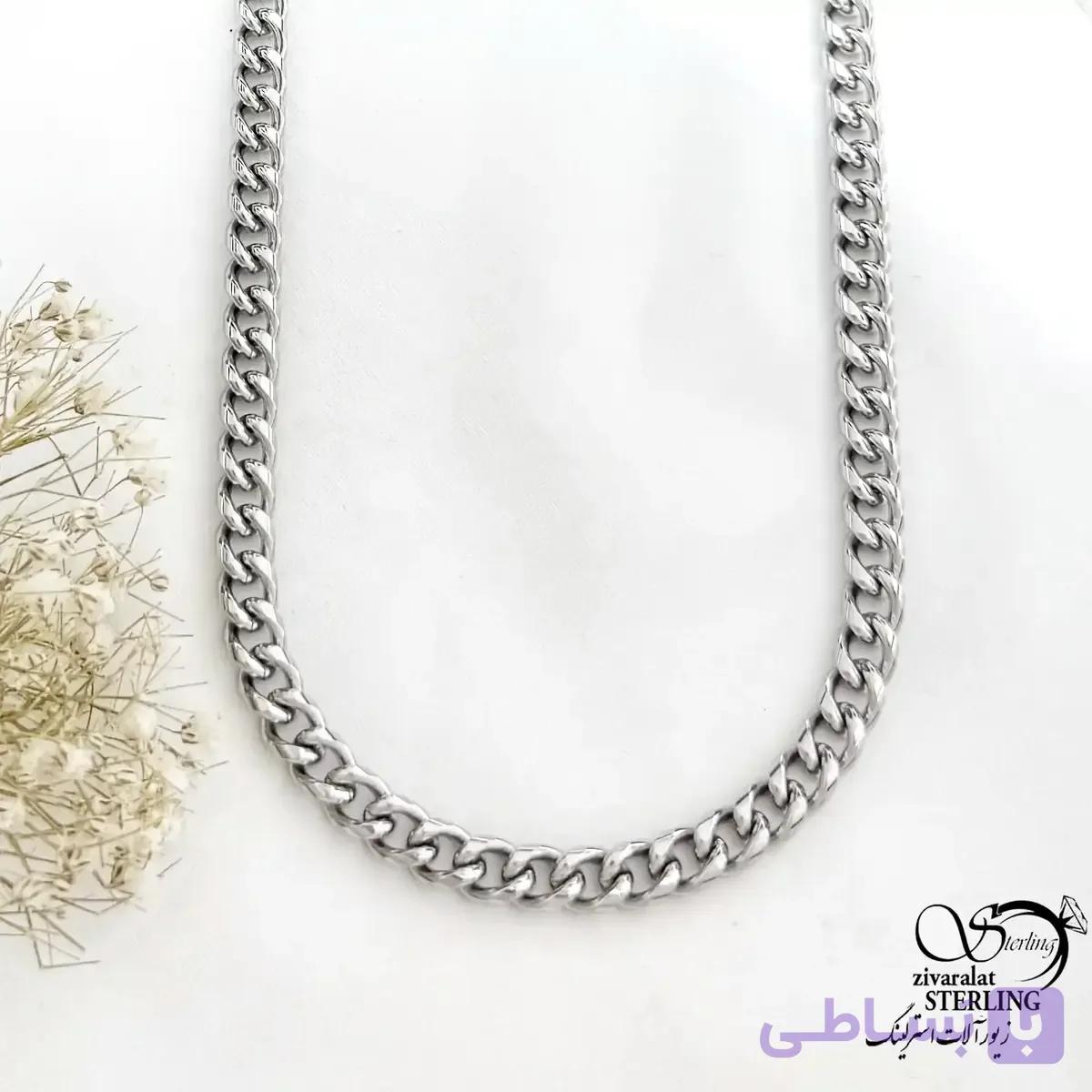 زنجیر (گردنبند) مردانه کارتیر استیل کد 21800