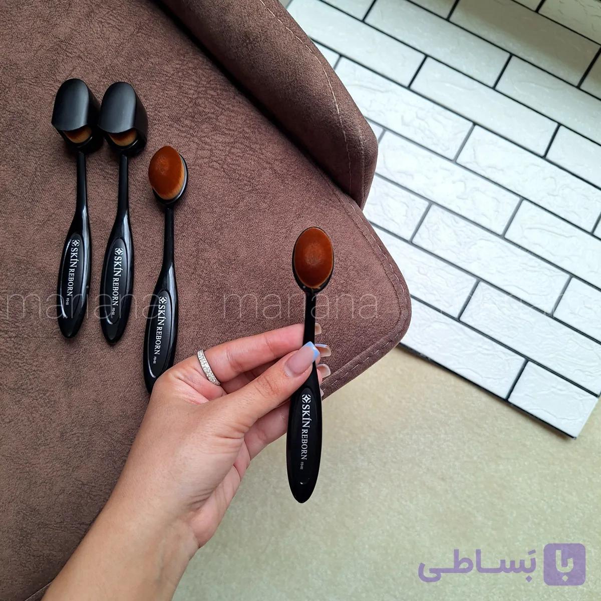 براش مسواکی آرایشی حرفه‌ای Skin Reborn — تصویر 1
