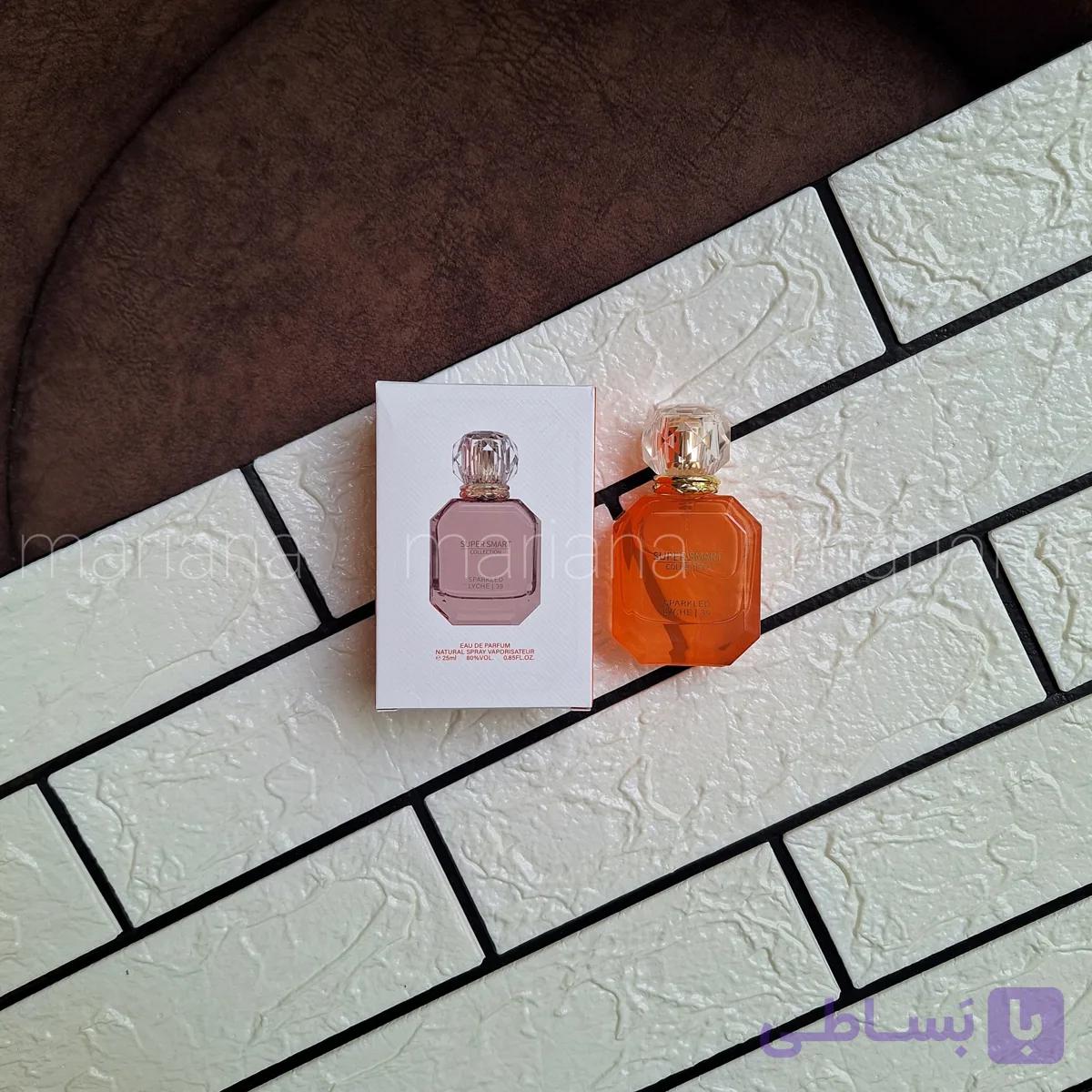 عطر ادکلن مینی کایالی لیچی اسپارکلینگ 39 (سوپر اسمارت) | (Kayali Sparkling Lychee 39 (Super Smart حجم 25 میل(شرکتی) — تصویر 1