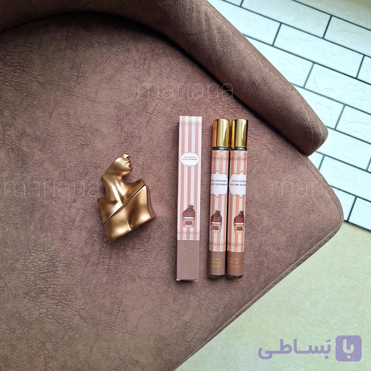 عطر قلمی بستنی شکلات تلخ گروماند ۳۵ میل — تصویر 1