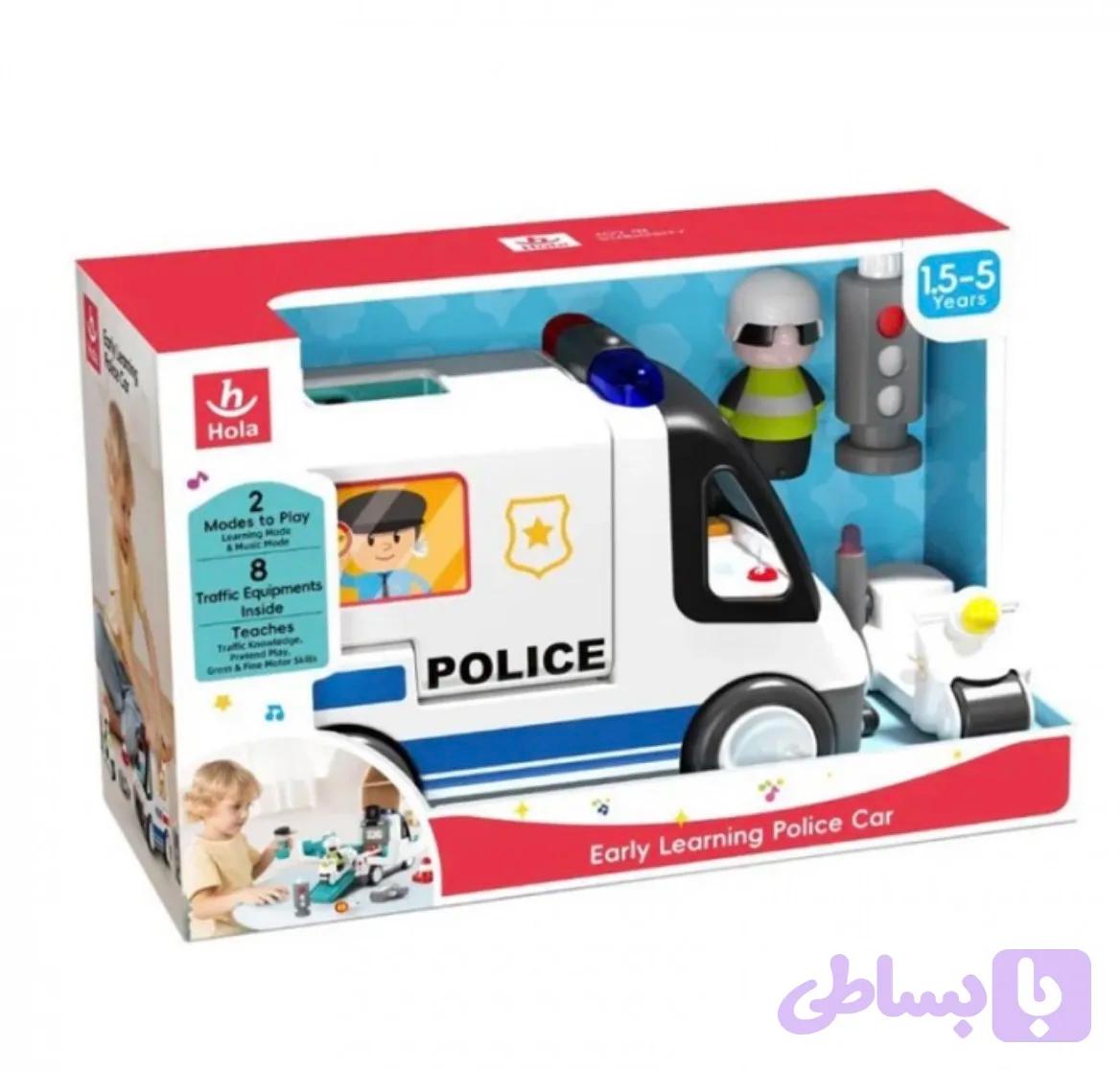 اسباب بازی ماشین پلیس هولی تویز Hola toys — تصویر 1