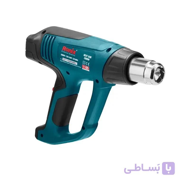 سشوار صنعتی برقی 2000 وات-4نازل-المنت سرامیکی 1105 رونیکس