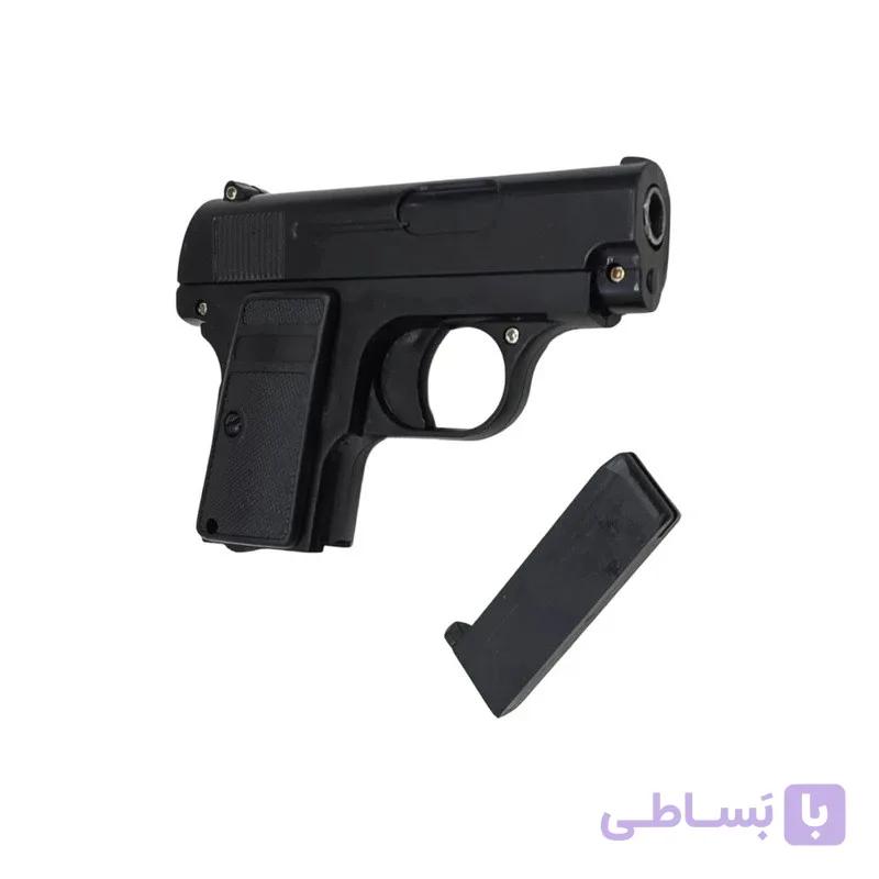 تفنگ کلت نیمه فلزی c۱ ایر سافت گان مدل ساچمه ابری نرم