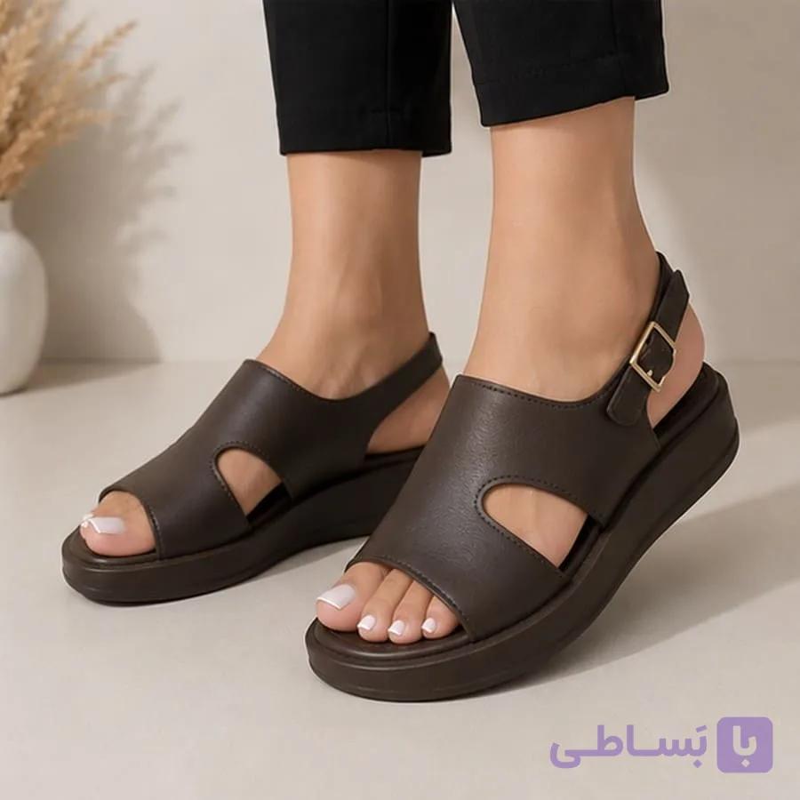 صندل لژدار رکابدار زنانه مدل سورنا — تصویر 1