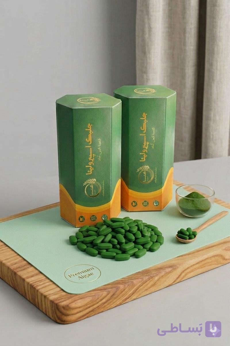 قرص جلبک اسپیرولینا(100pcs) — تصویر 1