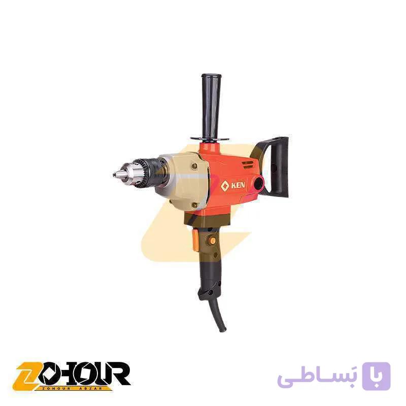 دریل 16 گیربکسی چکشی سه دسته کن مدل KEN 6816NB