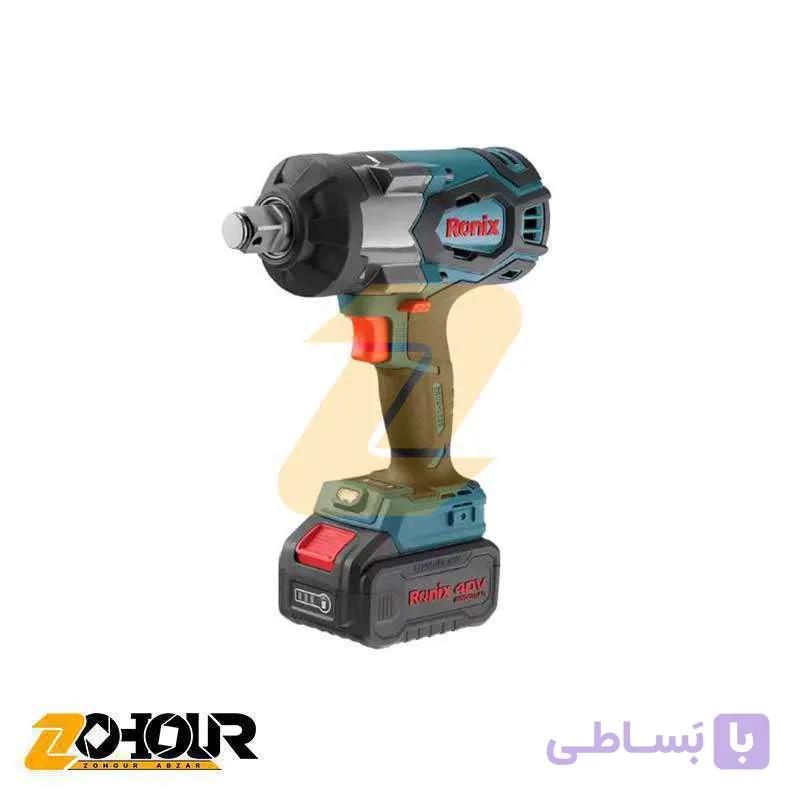 کیت بکس شارژی براشلس 40 ولت درایو 3/4 اینچ رونیکس مدل Ronix 8927-40V — تصویر 1