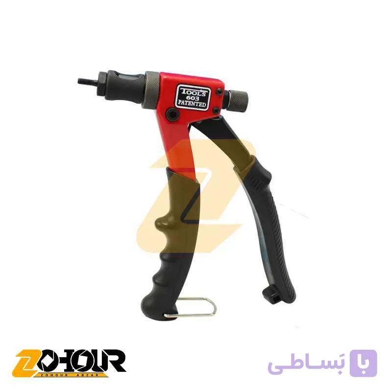 انبر مهره پرچ کن دستی سایز M3-M6 مدل BT-603 — تصویر 1