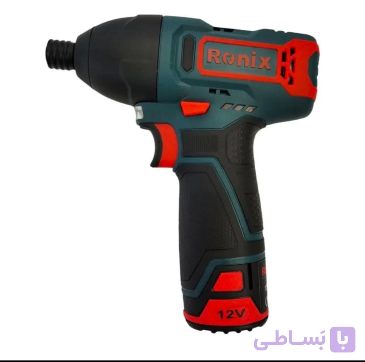 پیچ گوشتی شارژی رونیکس مدل ۸۱۰۴k با باتری ۱۲ ولت اتوماتیک