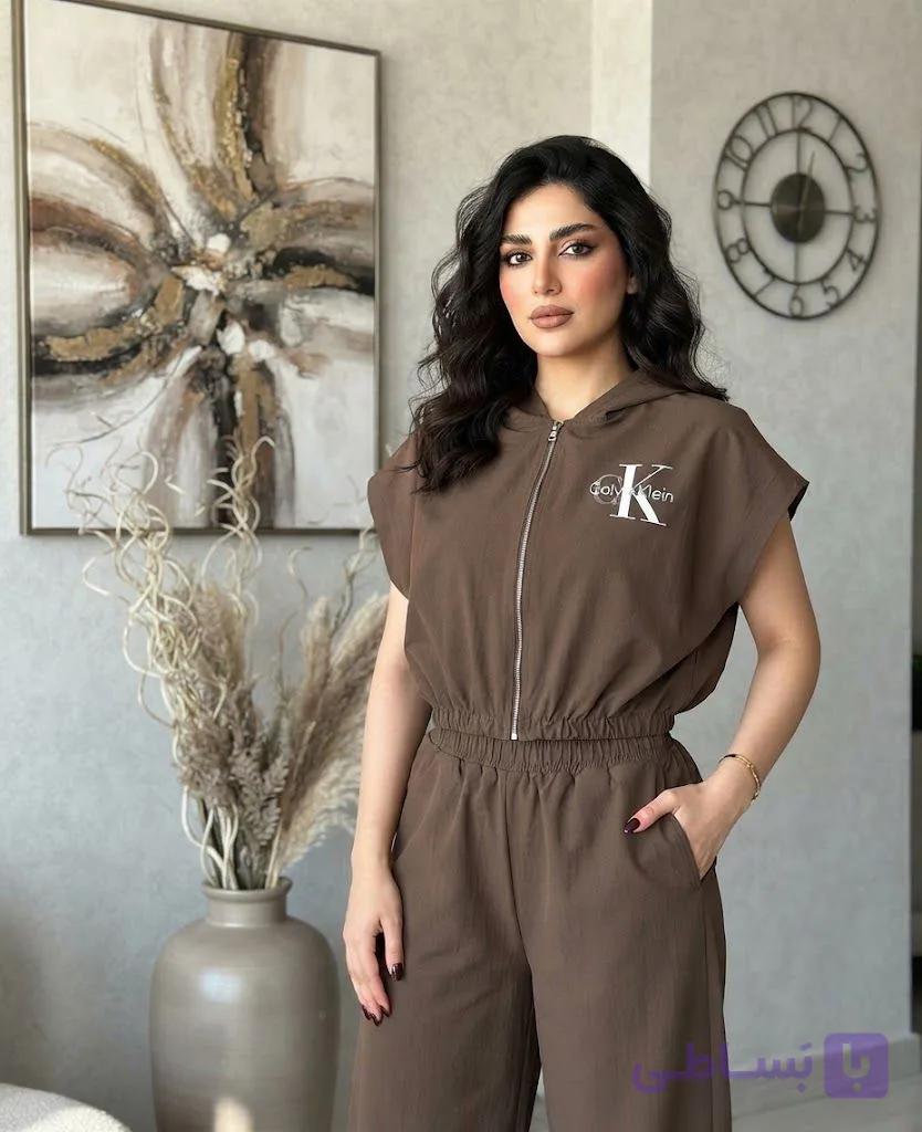 ست وست و شلوار جاگر دخترانه گلگسی پنبه قیمت تولیدی