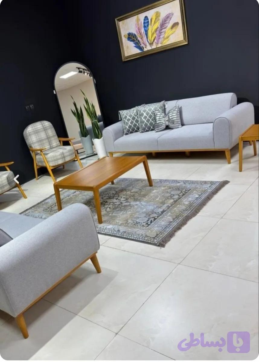 مبل راحتی مینیمال کاپر 7 نفره