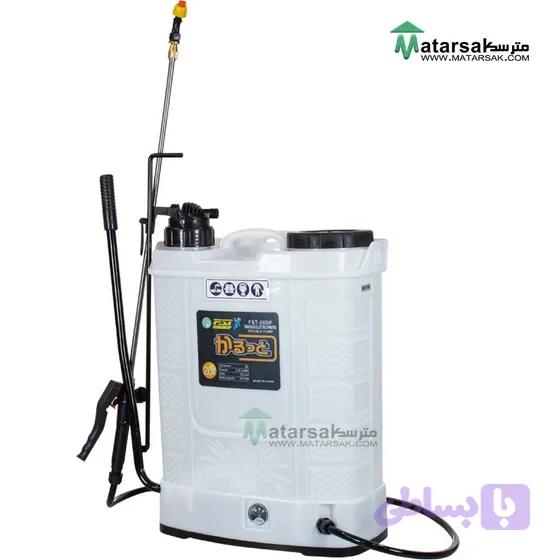 سمپاش شارژی دوکاره اف اس تی مدل FST20DF ظرفیت ۲۰ لیتر
