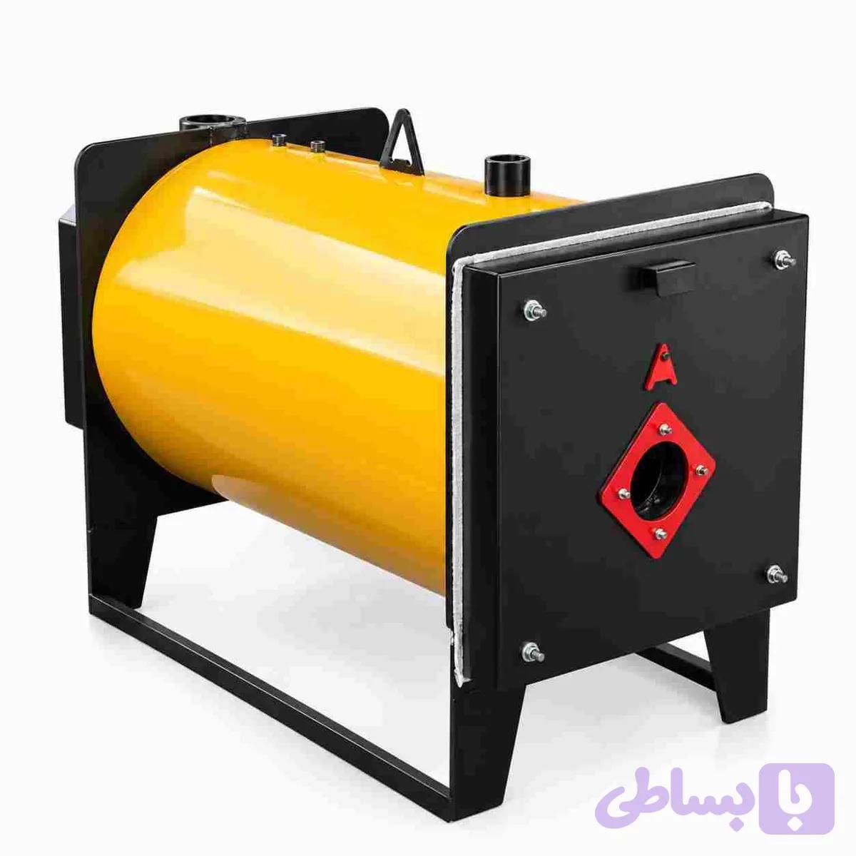 دیگ آبگرم فولادی آراز صنعت مدل AF175 ظرفیت ۱۷۵۰۰۰ کیلوکالری بر ساعت