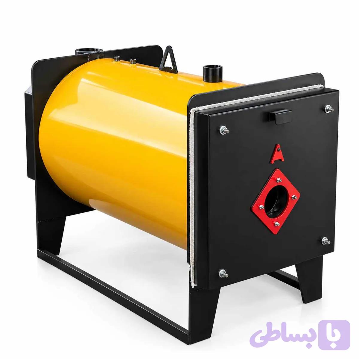 دیگ آبگرم فولادی آراز صنعت مدل AF102 ظرفیت ۱۰۲۰۰۰ کیلوکالری بر ساعت