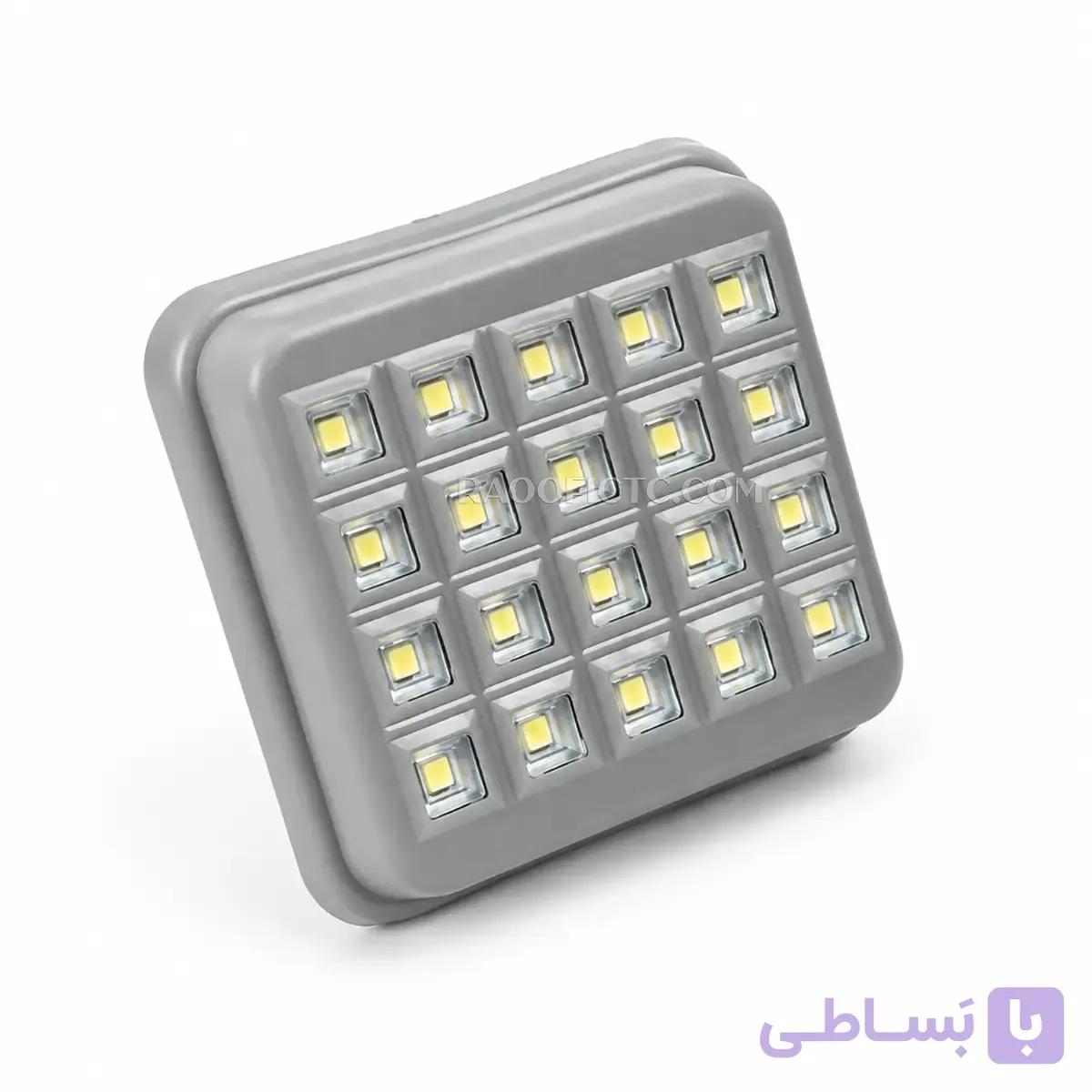 چراغ سقفی پراید با 20 عدد LED نارنجی با نور ملایم — تصویر 1